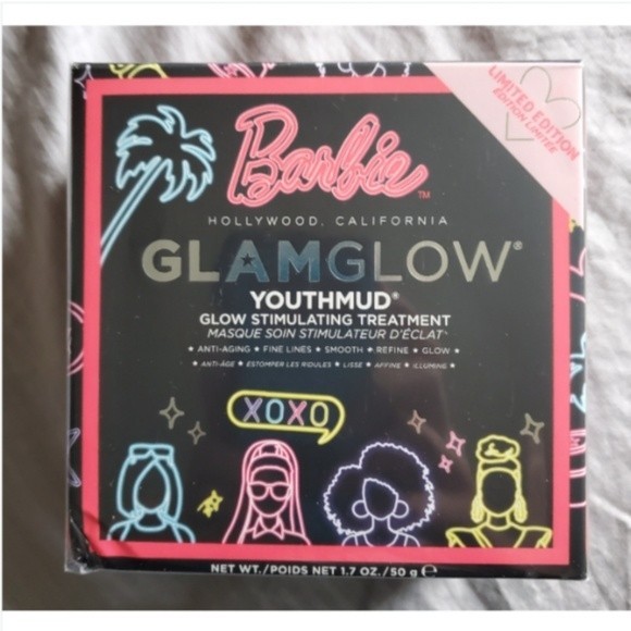 NIB Glamglow X Barbie Youthmud Glow Stimulating Treatment - Picture 4 of 5